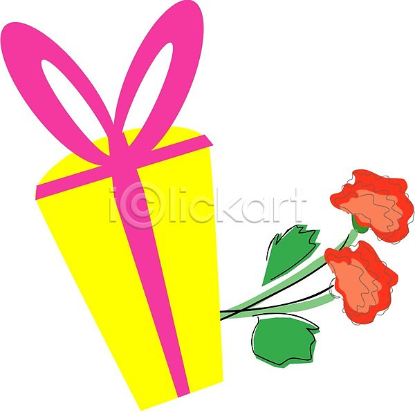 감사 사람없음 EPS 아이콘 꽃 봄 선물 선물상자 식물 어버이날 여름꽃 오브젝트 자연 장미 카네이션