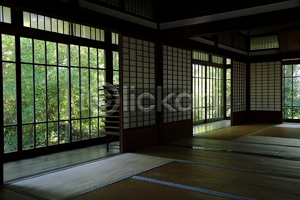 사람없음 JPG 포토 다다미방 문 실내 이바라키 일본 일본가옥 일본건축 주간 주택