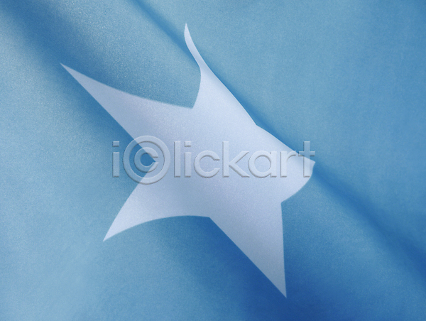 사람없음 JPG 포토 해외이미지 가로 곡선 깃발 배너 백그라운드 별 심볼 아프리카 직물 파란색 해외202004 흰색