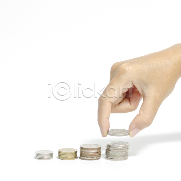 신체부위 JPG 포토 해외이미지 놓기 동전 동전탑 들기 손 실내 쌓기 잡기 해외202004