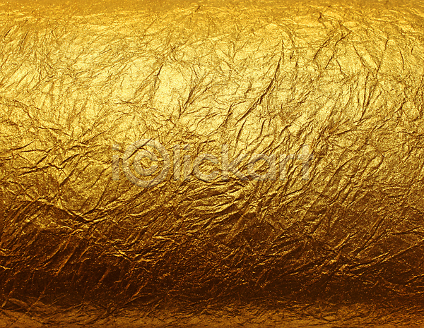 사람없음 JPG 포토 해외이미지 광택 구김 금속 노란색 반사 백그라운드 보물 빛 시트 은박지 재산 접기 주름 질감 추상 통조림 해외202004 황금