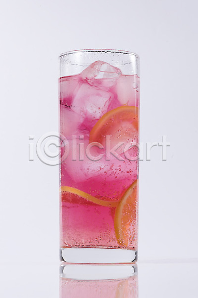 사람없음 JPG 포토 레모네이드 레몬 메뉴 분홍색 얼음 음료 잔 차(음료) 카페 트로피컬아트