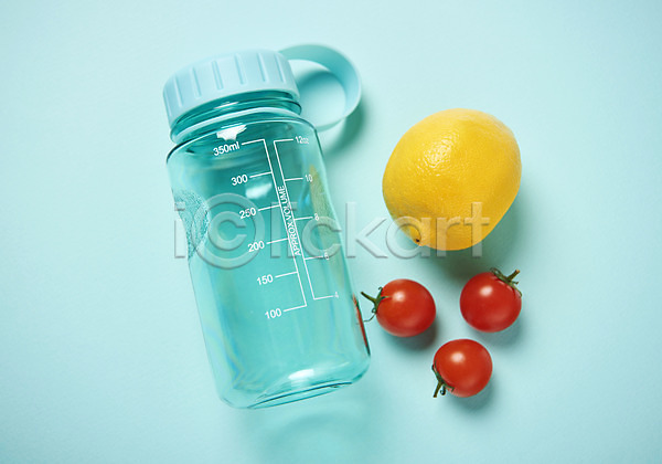 목표 사람없음 JPG 포토 다이어트 레몬 레몬디톡스 물병 방울토마토 식이조절