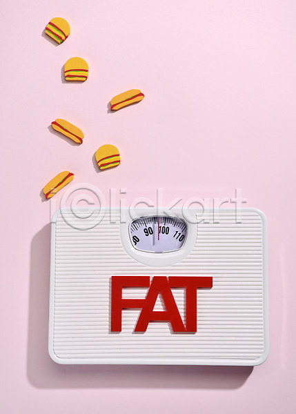 목표 사람없음 JPG 포토 다이어트 비만 체중계 햄버거