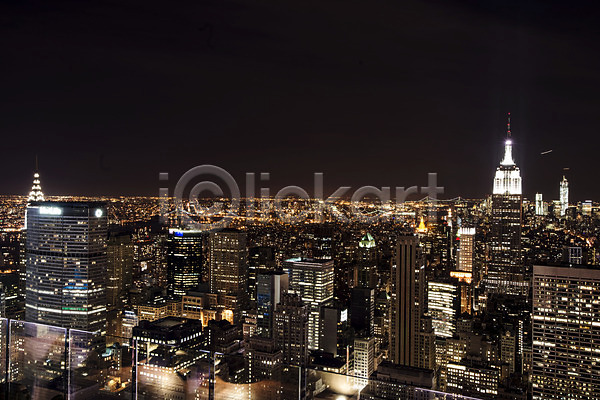 사람없음 JPG 포토 건물 뉴욕 도시 랜드마크 야간 야경 야외 풍경(경치)