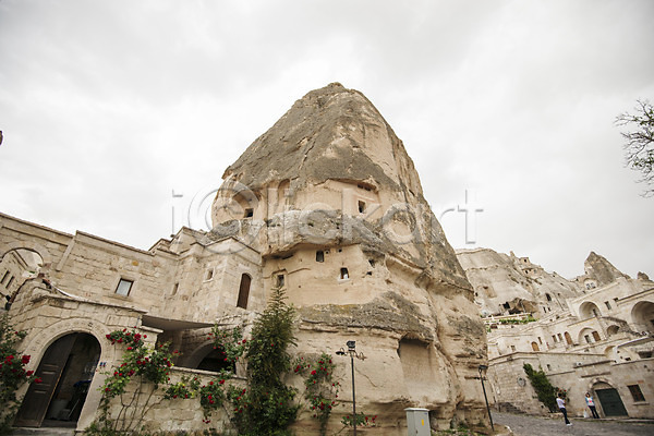 사람없음 JPG 포토 기암괴석 돌 야외 여행 주간 카파도키아 튀르키예 풍경(경치)