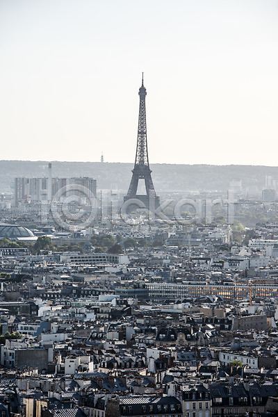 사람없음 JPG 포토 하이앵글 건물 도시 야외 에펠탑 유럽 주간 파리(프랑스) 프랑스