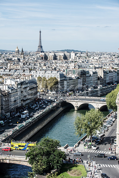 사람없음 JPG 포토 건물 다리(건축물) 도시 센강 야외 에펠탑 유럽 주간 파리(프랑스) 프랑스