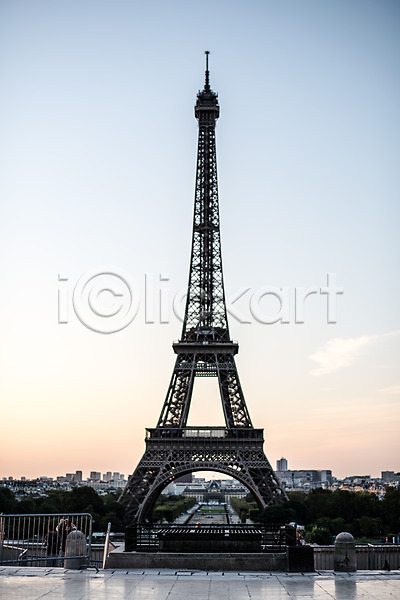 사람없음 JPG 포토 건물 야외 에펠탑 유럽 일출 주간 파리(프랑스) 프랑스