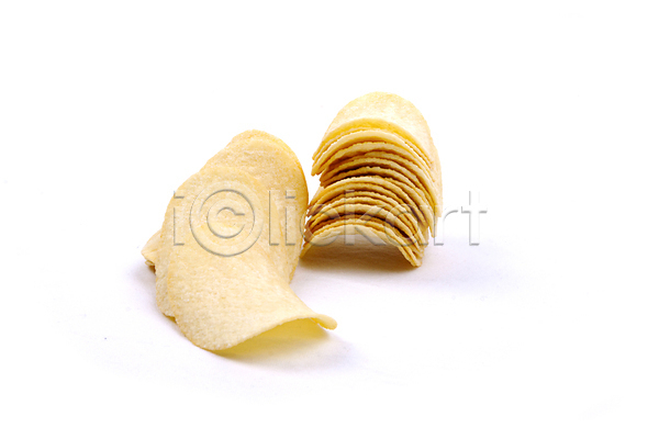 사람없음 JPG 포토 해외이미지 감자칩 실내 칩(음식) 해외202004 흰배경