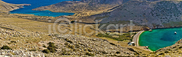 사람없음 JPG 포토 해외이미지 내추럴 만 물 바다 바위 보트 사막 산 석호 섬 안전 암초 여름 여행 요트 자연 조약돌 초록색 크로아티아 태양 파노라마 파란색 폐허 풍경 하이킹 항구 항해 해외202004 해외포토 휴가