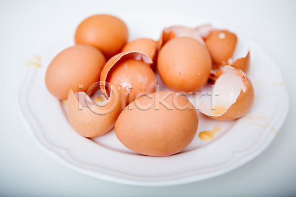 사람없음 JPG 포토 계란 계란껍데기 식재료 실내 접시