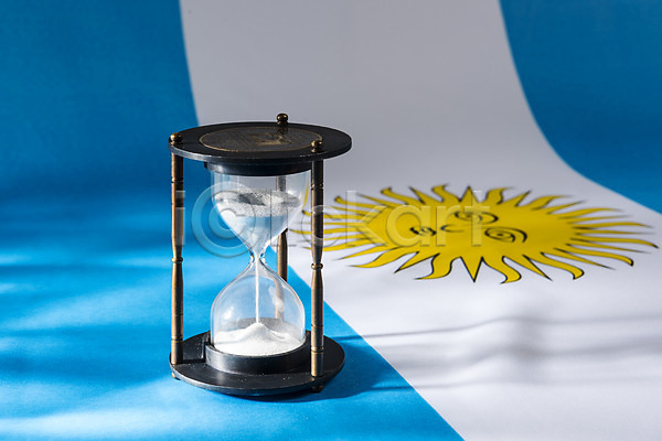사람없음 JPG 포토 국기 글로벌 깃발 나라 남아메리카 모래시계 상징 세계 아르헨티나