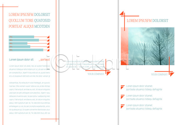 사람없음 AI(파일형식) 템플릿 3단접지 그래프 나무 리플렛 북디자인 북커버 자연 출판디자인 팜플렛 편집 표지 표지디자인