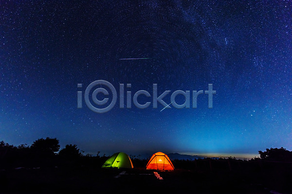 사람없음 JPG 포토 밤하늘 별 야간 야경 야외 유성 자연 천체관측 캠핑 텐트 페르세우스 풍경(경치) 한국