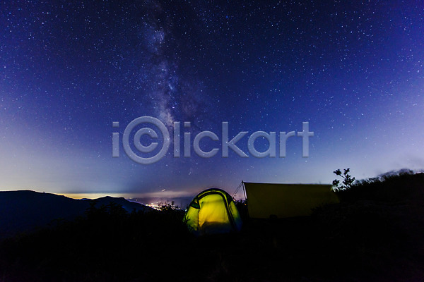 사람없음 JPG 포토 밤하늘 산 야간 야경 야외 은하수(은하) 자연 전라남도 캠핑 텐트 풍경(경치) 한국
