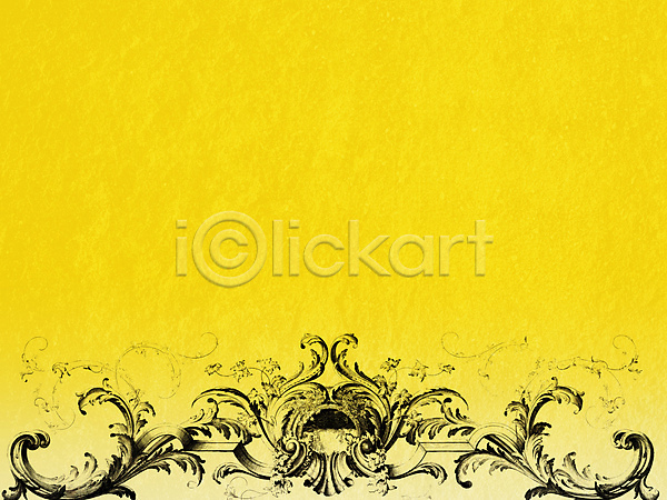 사람없음 JPG 포토 해외이미지 골동품 노란색 바로크 백그라운드 벽지 수확 역사 옛날 패턴 해외202004