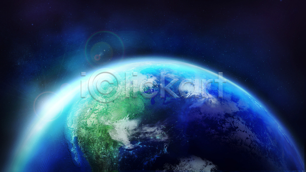 사람없음 3D JPG 포토 해외이미지 우주 지구 파란색 해외202004