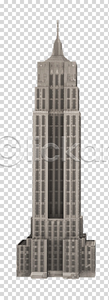 사람없음 3D PNG 디지털합성 입체 편집이미지 3D소스 건축물 뉴욕 랜드마크 로우폴리 목업 빌딩 엠파이어스테이트빌딩 편집 편집소스