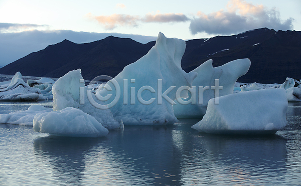 사람없음 JPG 포토 해외이미지 대서양 물 바다 북극 북쪽 빙산 빙하 석호 아이슬란드 얼음 자연 풍경(경치) 해외202004
