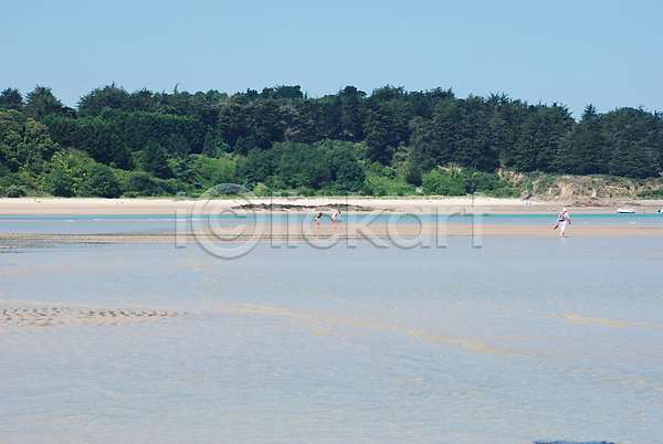 평화 사람없음 JPG 포토 해외이미지 모래 물 바다 자연 파도 풍경(경치) 프랑스 해외202004