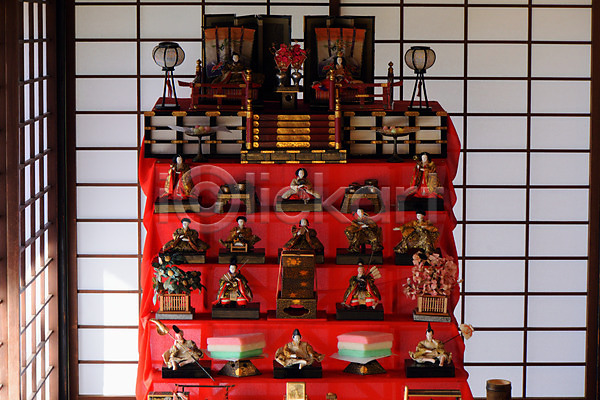 사람없음 JPG 포토 실내 오브젝트 일본 일본문화 일본인형 일본전통 전통소품 제단 히나마츠리