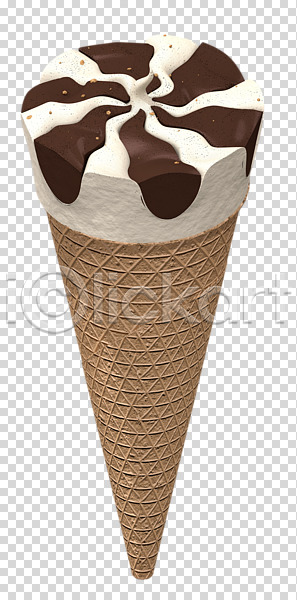 사람없음 3D PNG 디지털합성 편집이미지 3D소스 목업 아이스크림 아이스크림콘 콘아이스크림 편집 편집소스