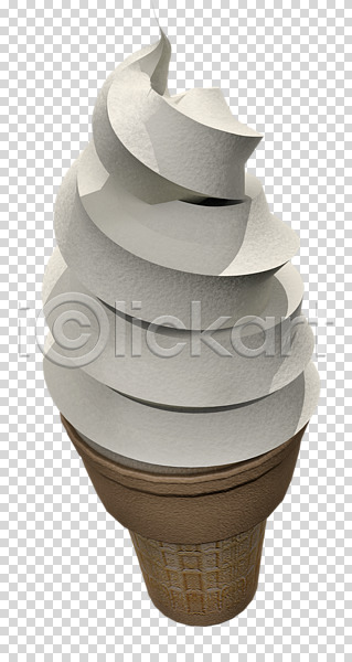 사람없음 3D PNG 디지털합성 편집이미지 3D소스 목업 소프트아이스크림 아이스크림 아이스크림콘 콘아이스크림 편집 편집소스