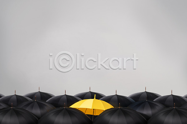 사람없음 JPG 포토 검은색 노란색 비(날씨) 스튜디오촬영 실내 여러개 여름(계절) 우산 장마