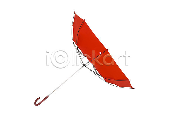 사람없음 JPG 포토 비(날씨) 빨간색 스튜디오촬영 실내 여름(계절) 우산 장마