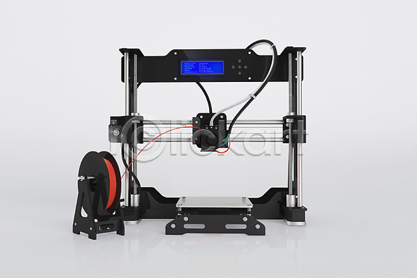 스마트 사람없음 3D PSD 디지털합성 입체 편집이미지 3D프린터 4차산업 기계 인쇄기 편집 합성