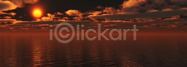 사람없음 JPG 일러스트 포토 해외이미지 광선 구름 그림 물 바다 빨간색 새벽 수평선 일몰 태양 파노라마 파도 풍경 하늘 해외202004 해외포토