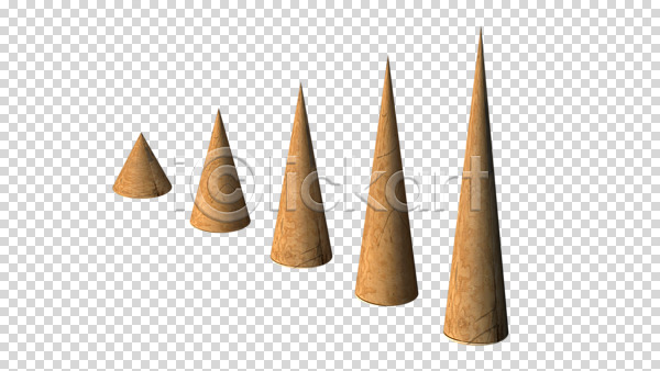사람없음 3D PNG 디지털합성 입체 편집이미지 3D소스 그래프 나무 목업 목재 삼각뿔 원뿔 편집 편집소스