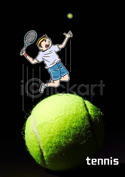 남자 성인 한명 AI(파일형식) 포토일러 스윙 스포츠 운동 운동선수 전신 테니스 테니스공 테니스라켓 테니스선수