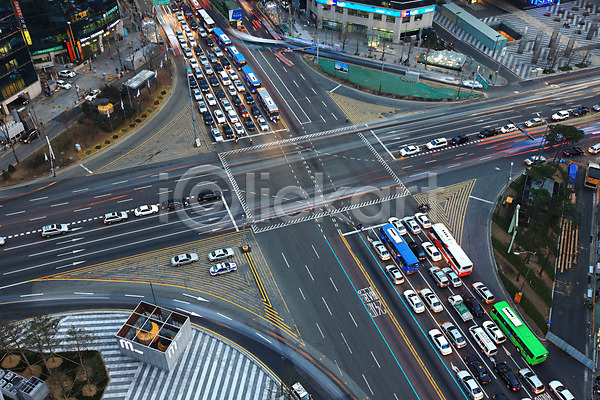 JPG 포토 교차로 도시 도심 빌딩 야외 자동차 주간 풍경(경치) 한국