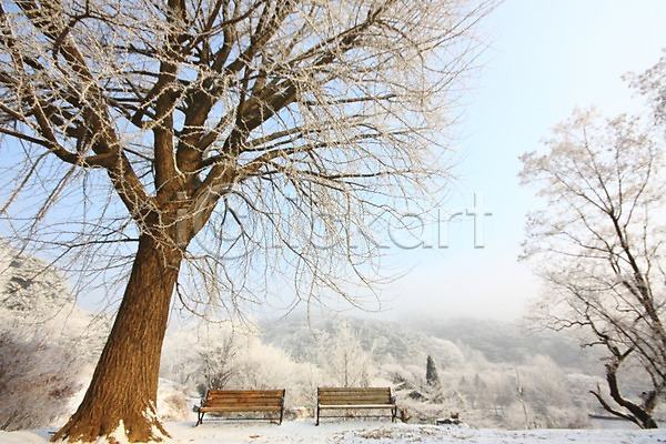 사람없음 JPG 포토 겨울풍경 광주(경기도) 나무 남한산성 눈(날씨) 벤치 산 설경 야외 자연 주간 풍경(경치)