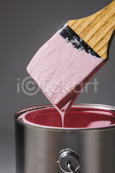 사람없음 JPG 포토 DIY 분홍색 셀프 인테리어 페인트 페인트붓