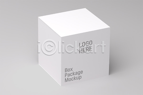 사람없음 3D PSD 디지털합성 편집이미지 목업 상자 상품 패키지 편집 흰색