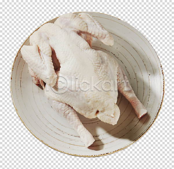 사람없음 PNG 편집이미지 닭 삼계탕 생닭 식재료 여름음식 접시 제철음식 편집 편집소스
