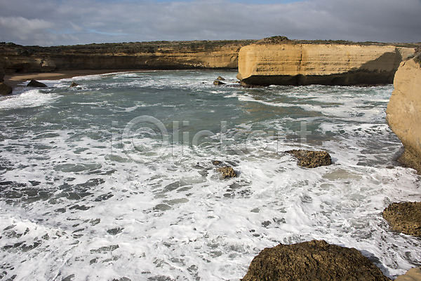 사람없음 JPG 포토 바다 바위(돌) 야외 절벽 주간 풍경(경치) 해외 해외풍경 호주