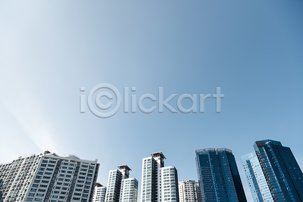 사람없음 JPG 로우앵글 포토 건물 맑음 부산 빌딩 야외 주간 풍경(경치) 하늘 한국 해운대