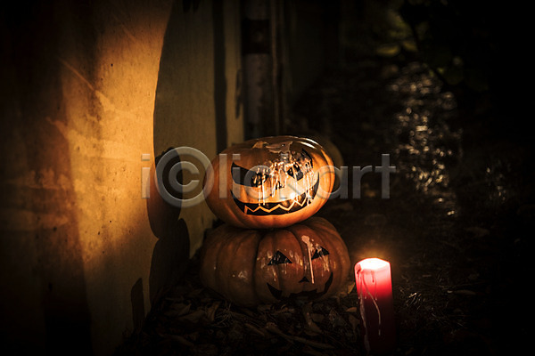 사람없음 JPG 아웃포커스 포토 공포 나뭇잎 벽 빛 야간 야외 잭오랜턴 촛불 할로윈