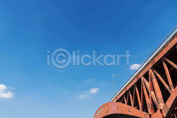 사람없음 JPG 포토 가로등 건축 구름(자연) 다리(건축물) 서울 성산대교 야외 주간 풍경(경치) 하늘 한강다리 한국