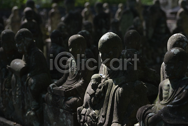 사람없음 JPG 아웃포커스 포토 불상 사찰 야외 오브젝트 일본 일본전통 조각상 종교 주간