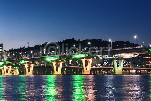 사람없음 JPG 포토 가로등 강 건물 광진교 다리(건축물) 빛 산 서울 야간 야경 야외 풍경(경치) 하늘 한강