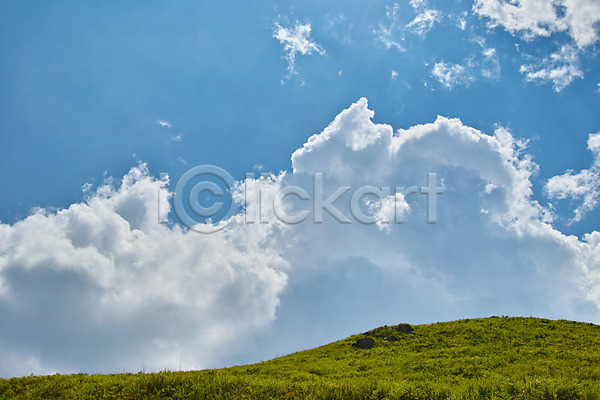 사람없음 JPG 포토 구름(자연) 맑음 야외 언덕 자연 주간 풍경(경치) 하늘