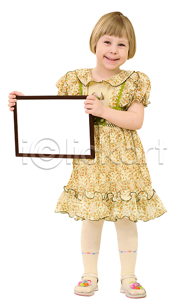 행복 행운 사람 아기 어린이 여자 한명 JPG 포토 해외이미지 금발 미소(표정) 프레임 해외202004
