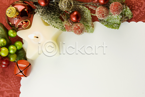 사람없음 JPG 포토 해외이미지 공백 모양 별 빨간색 신용카드 열매 우주 인사 잎 장식 크리스마스 해외202004 황금 휴가 흰색