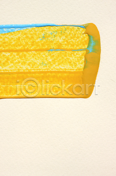 사람없음 JPG 포토 해외이미지 그림 노란색 물감 백그라운드 붓터치 질감 추상 해외202004