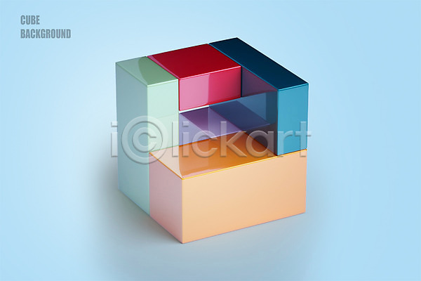 사람없음 3D PSD 디지털합성 입체 편집이미지 3D소스 도형 백그라운드 블록 사각형 입체도형 정사각형 큐브
